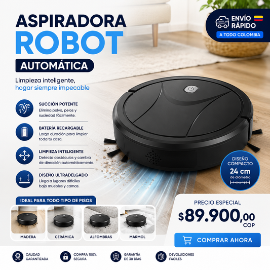 ASPIRADORA ROBOT AUTOMATICA