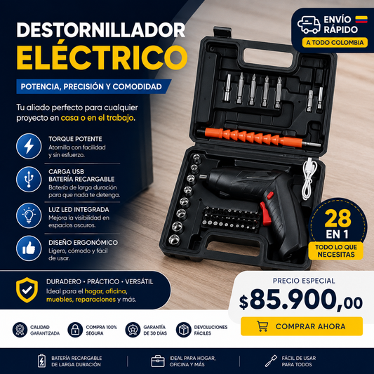 DESTORNILLADOR ELECTRICO